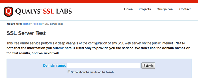 SSL Server Test